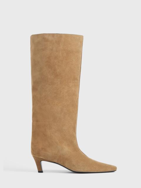 The Wide Shaft Boot caramel