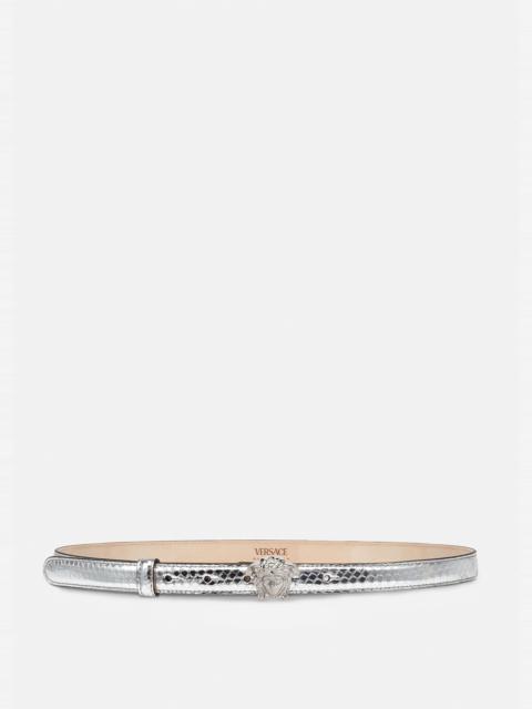 VERSACE La Medusa Leather Belt