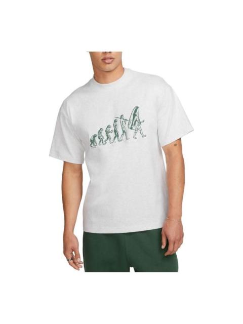 Nike Nike Sneaker Evolution Short-Sleeve T-Shirt 'birch heather' FN4255-051