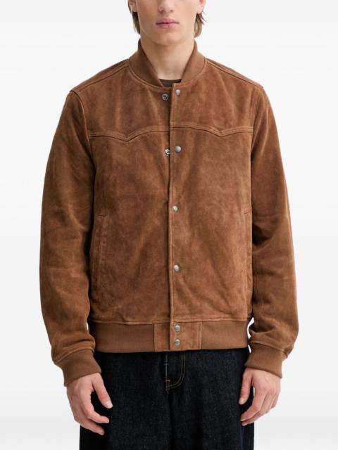 ALLSAINTS buttoned leather jacket
