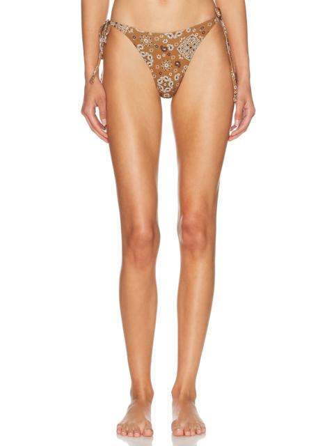 SKIMS Signature Swim Dipped Tie Bikini Bottom