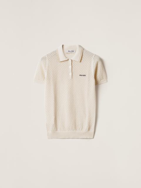 Cotton polo shirt