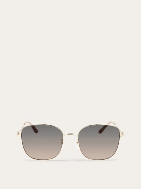 FERRAGAMO Square frame sunglasses