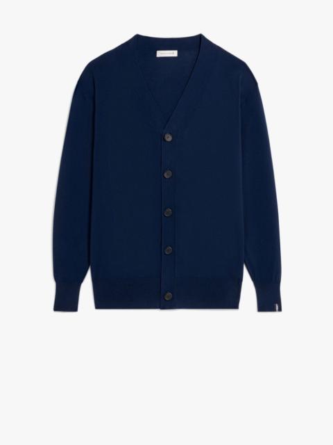 NAVY COTTON CARDIGAN