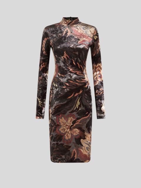 Etro PRINTED CHENILLE DRESS