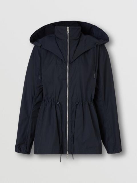 Burberry Logo Detail Hooded Parka