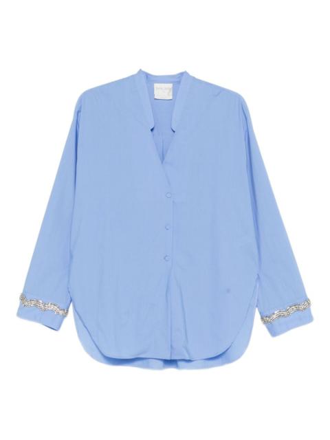 forte_forte embellished shirt