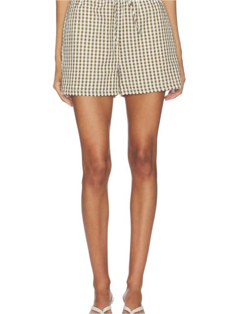 SANCTUARY Easy Gingham Shorts