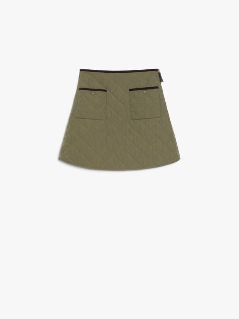 WEEKEND Max Mara ERBA Short skirt in quilted cotton