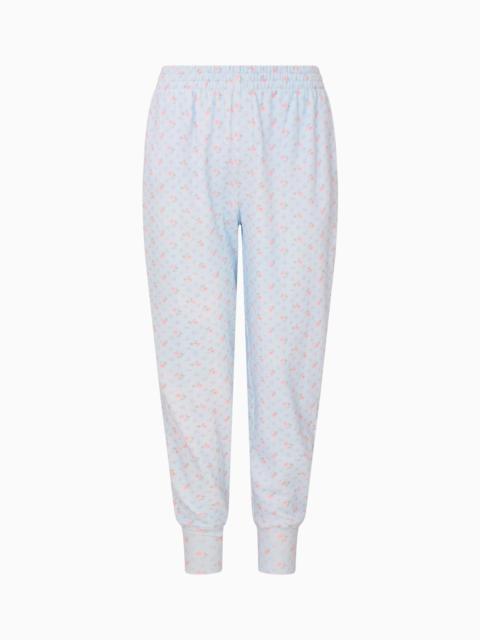 LoveShackFancy Sweetheart Lolana Cotton Sweatpants