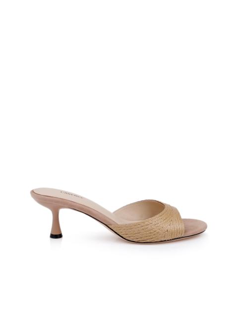 L'AGENCE Maryam Kitten-Heel Mule