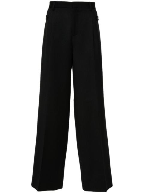 Moschino pleat-detail tailored trousers