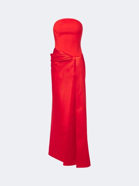 SOLACE LONDON Seri crêpe corset gown