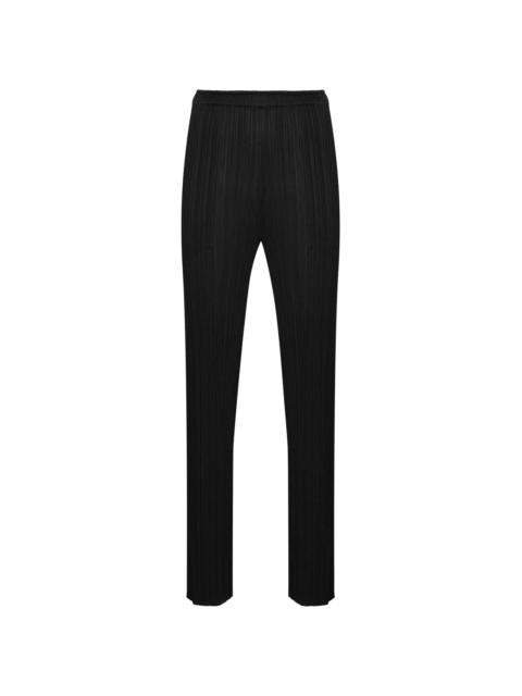 Pleats Please Issey Miyake high-waisted plissé trousers