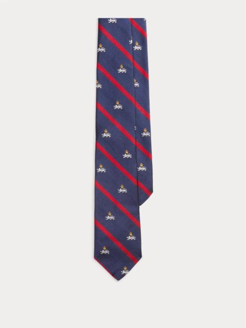 Polo Ralph Lauren Striped Silk Repp Narrow Club Tie