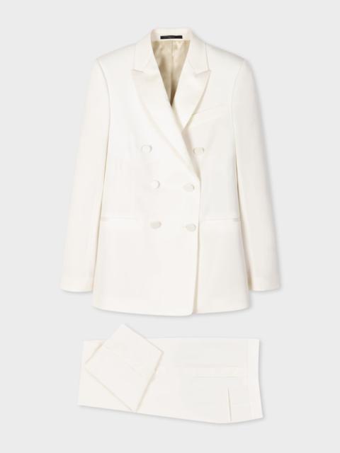 Paul Smith Women's Stretch-Wool Double-Breasted Tuxedo Suit