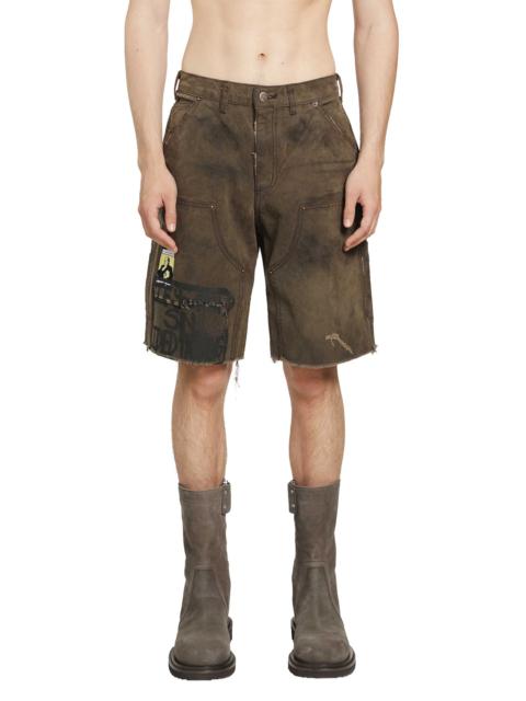 Paly Sinned 4 Nothing Double Knee Shorts