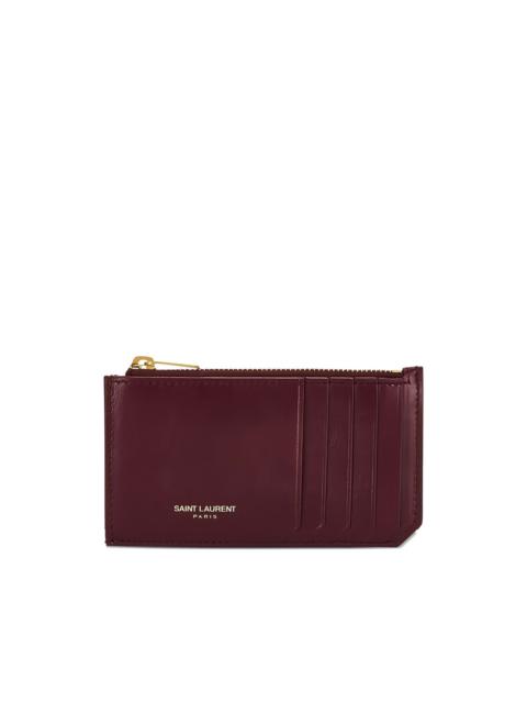 SAINT LAURENT zip-fastening wallet