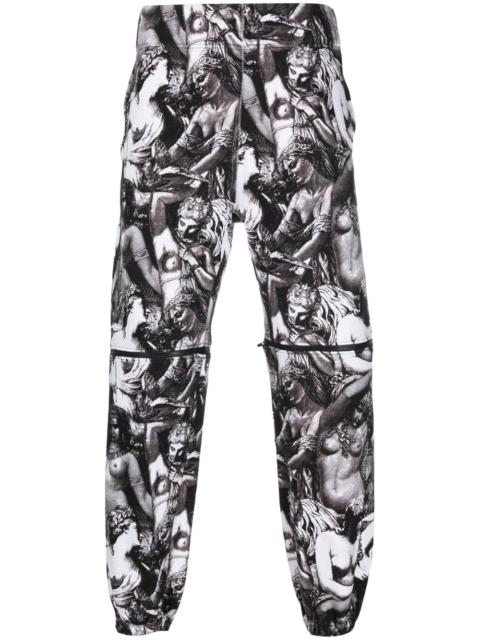 UNDERCOVER graphic-print track pants