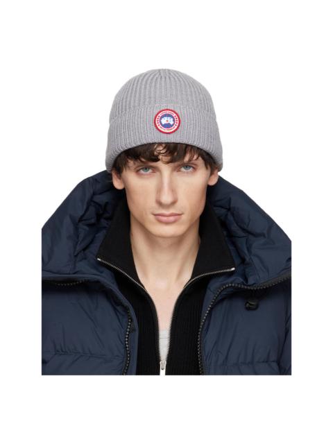 Canada Goose Gray Rib Beanie
