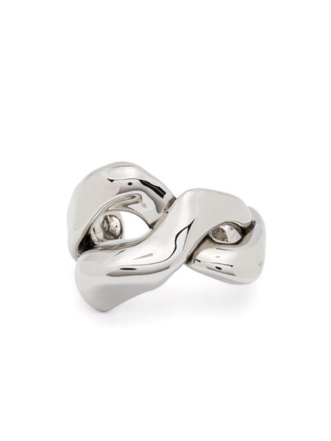 Alexander McQueen twisted cuff bracelet