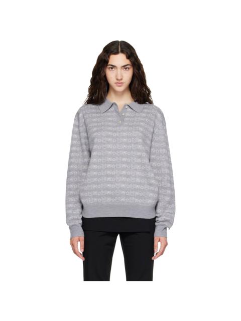 SANDY LIANG Gray Woods Polo