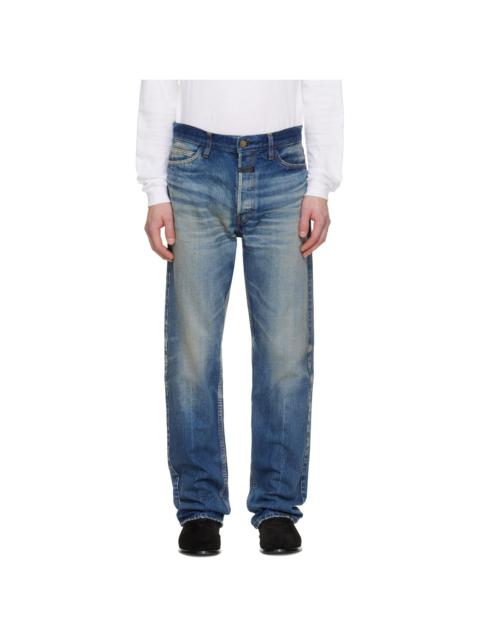 Fear of God Blue Classic 5 Pocket Jeans