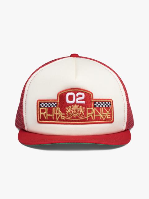 Rhude RHUDE RALLY PRIX TRUCKER HAT