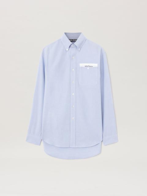 Palm Angels Sartorial Tape Long Sleeved Shirt