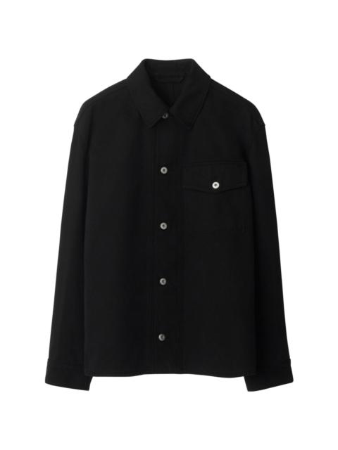 Burberry EKD cotton overshirt jacket