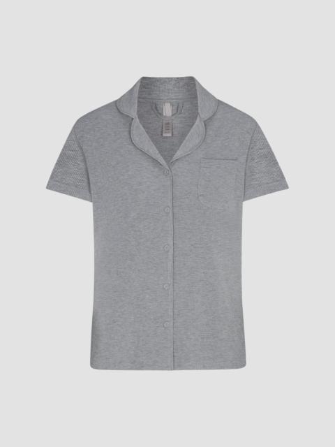 SKIMS Women's Soft Lounge Short Sleep Set - Heather Grey