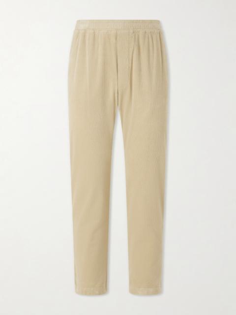 BARENA Straight-Leg Cotton-Blend Corduroy Trousers