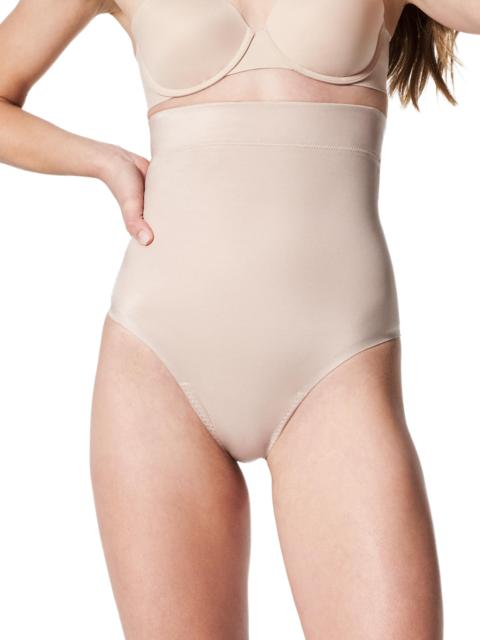 SPANX Women's Suit Your Fancy High-Rise Shaping Thong - Champagne