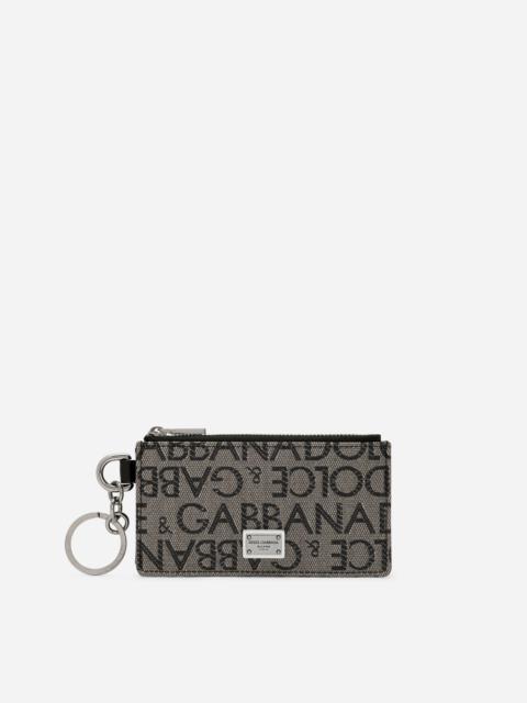 Dolce & Gabbana Jacquard card holder