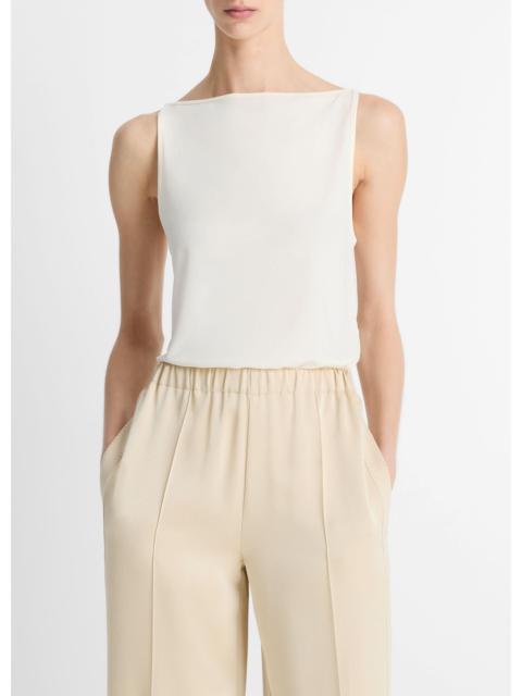 Vince Matte Jersey Boat-Neck Tank