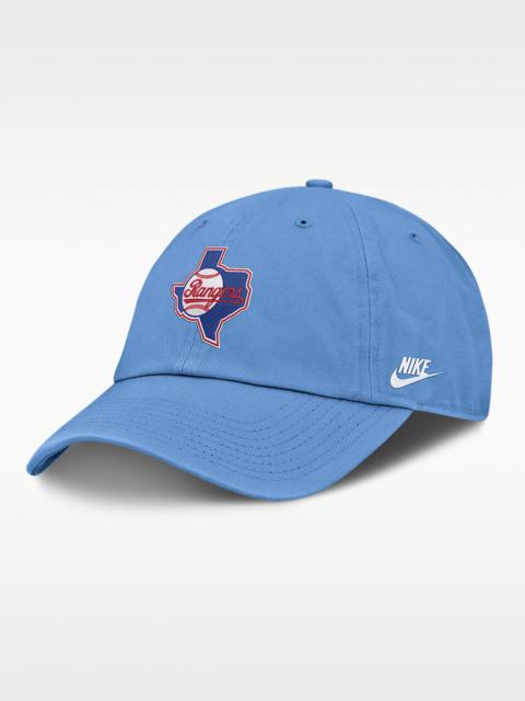 Nike Texas Rangers 1986 Cooperstown Club Men's Nike MLB Unstructured Adjustable Hat