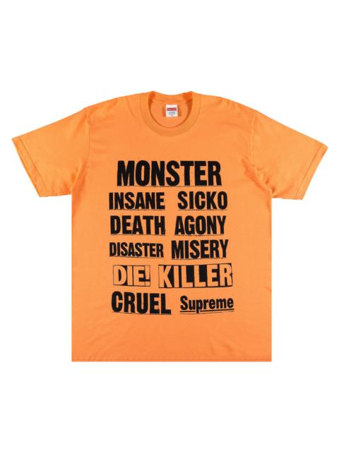 Supreme Monster Tee 'Peach'