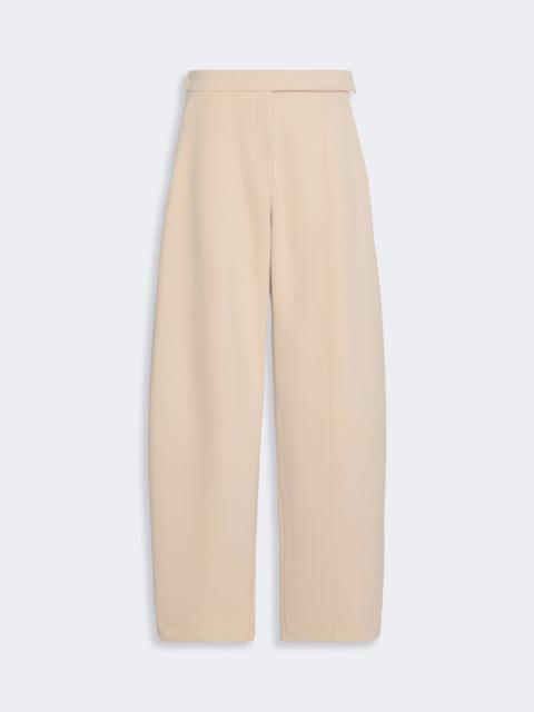 Sportmax HOBBY Fleece trousers - BEIGE