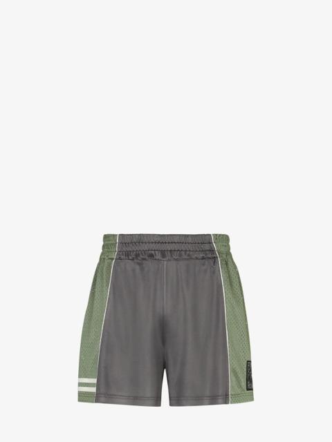 FENDI Gray tech fabric pants