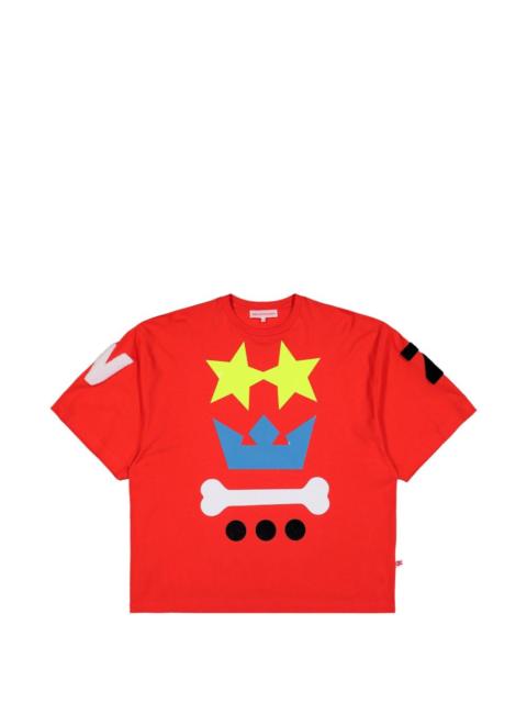 Walter Van Beirendonck Waakzaam front-print T-shirt