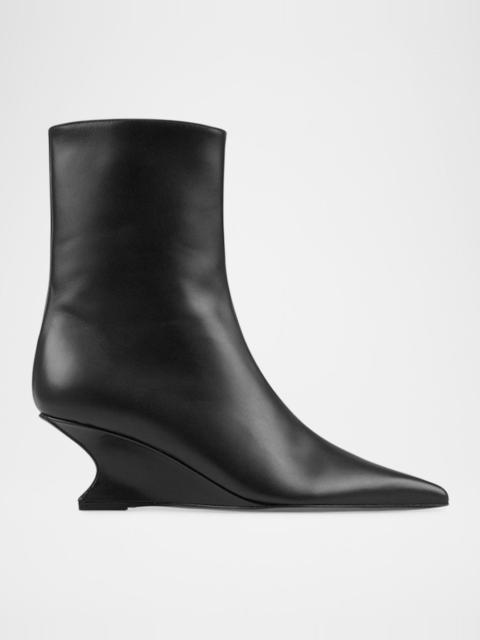 PARIS TEXAS Nina Leather Ankle Boots