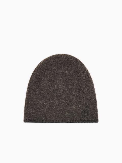 GIORGIO ARMANI BEANIE HAT IN CASHMERE