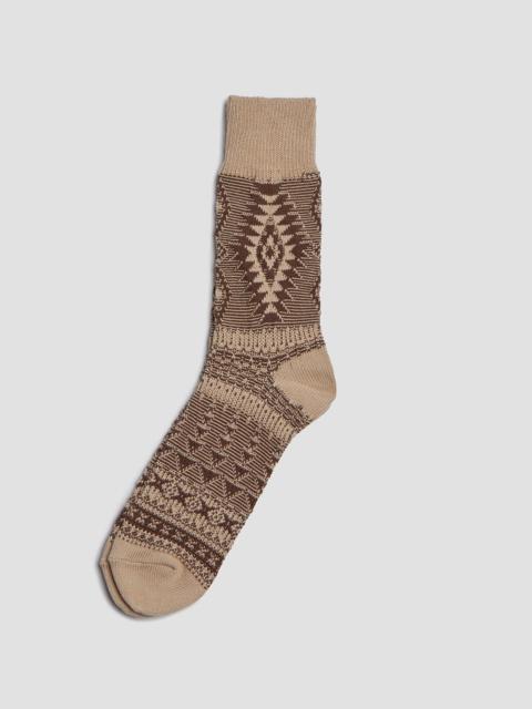 Nigel Cabourn Jelado Salem Socks Mocha