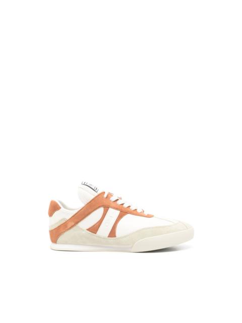 Chloé suede detail mid top sneakers