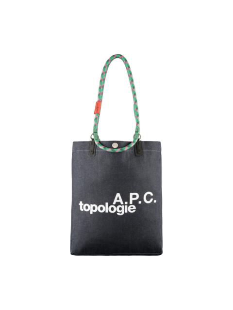 A.P.C. TOPOLOGIE TOTE BAG