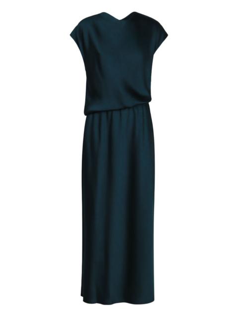 Vince draped short-sleeve maxi dress