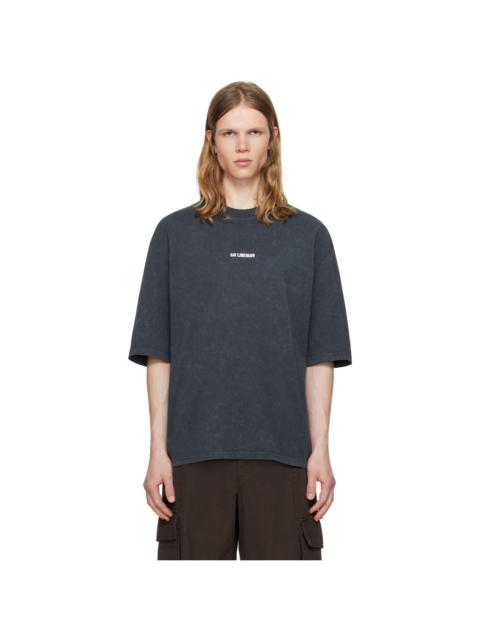 HAN KJØBENHAVN Black Monogram Oversized T-shirt