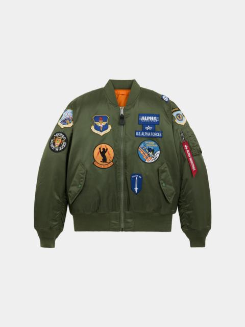 ALPHA INDUSTRIES MA-1 SQUADRON BOMBER JACKET