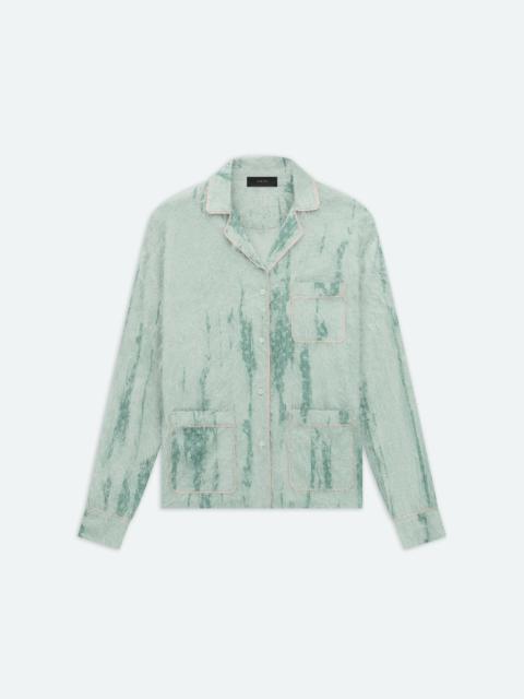 AMIRI EYELASH PJ SHIRT