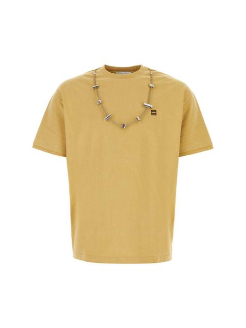 necklace-embellished t-shirt